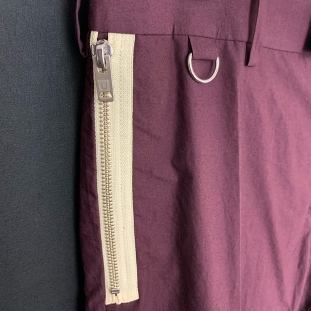 undercover jun takahashi chaos and balance maroon bondage zipper cargo pants uc - Picture 15 of 15